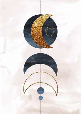 Abstract Watercolor Space