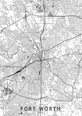 Fort Worth Map