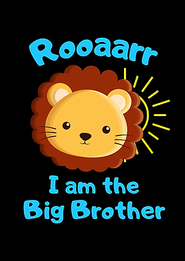 Cute Big Brother Lion Boys