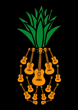 Ukulele Pineapple
