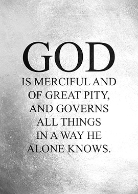 God Is Merciful