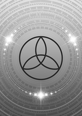 Black and White Glyph Rune