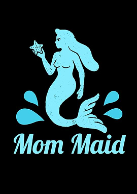 Mermaid Mom Mother Family