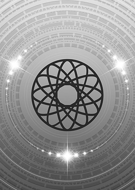 Black and White Glyph Rune