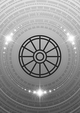 Black and White Glyph Rune