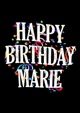 Happy Birthday Marie