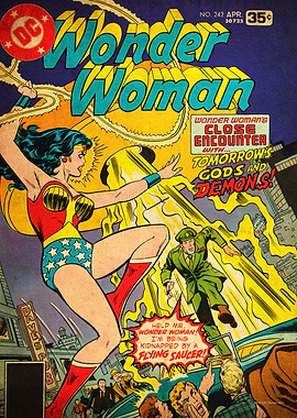 Wonder Woman Close Encounter