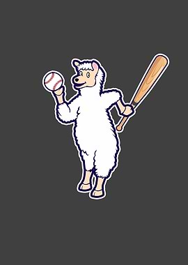 Baseball Llama