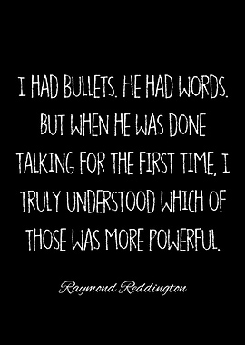 raymond reddington quotes