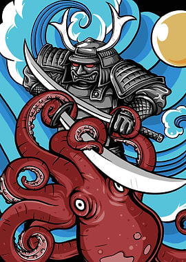 Samurai vs Octopus