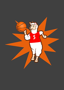 Basketball Llama