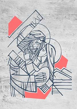 Jesus Christ and Mary