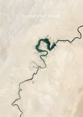 Euphrates River Iraq Art