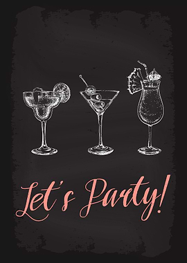Lets Party Drink Alcohol