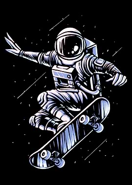 Astronaut Basketball space