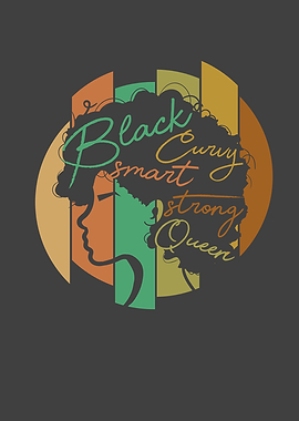 Strong Black Woman Afro