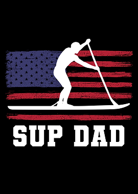 Sup Dad Paddle boarding