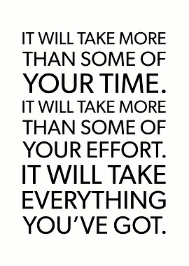 Take Everything You Got