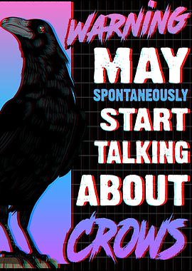 Funny Raven Crow Lover