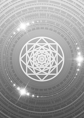 Black and White Geometric