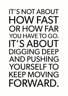 Keep Moving Forward