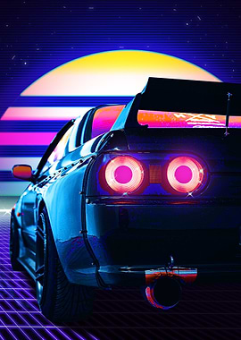 Skyline GTR SYnthwave