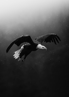 Black White Eagle