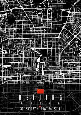 Beijing Map China