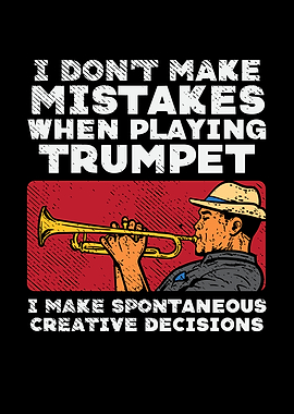 Playing A Trumpet