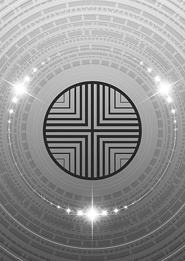 Black and White Geometric