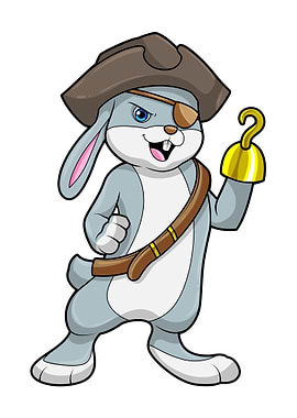 Rabbit Pirate Hook hand