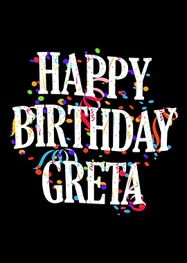 Happy Birthday Greta