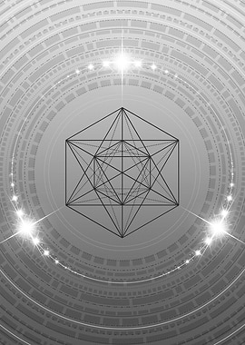 Gray Glyph Mandala Rune