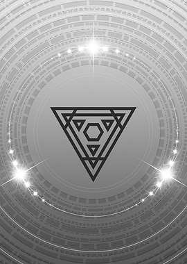 Black and White Geometric