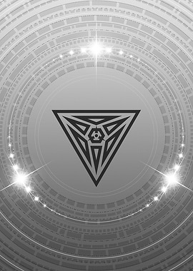 Black and White Glyph Rune