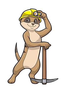 Meerkat Miner Pickaxe