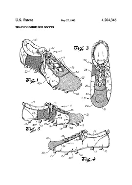 Football Shoe Patent