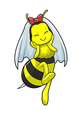 Bee Bride Wedding Veil
