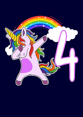 Dabbing Unicorn I Am 4