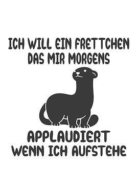 Frettchen Applaus