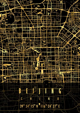 Beijing Map China