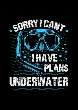 Plans Underwater Diver