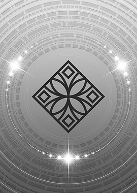 Black and White Geometric