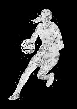 Basketball player girl