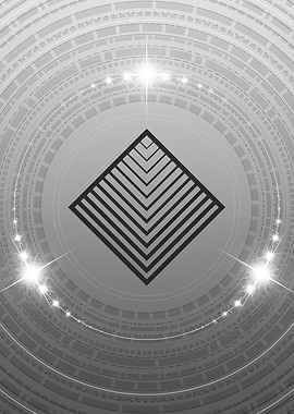 Black and White Geometric