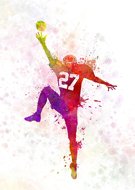 american football player