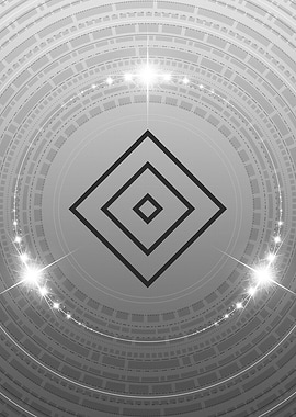 Black and White Geometric