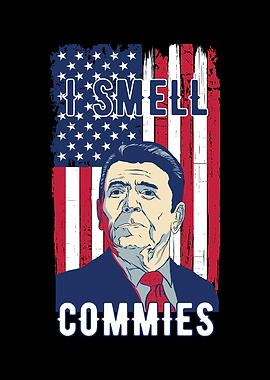 American Flag Reagan Funny