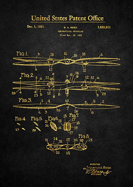 4 Aeronautical Propeller