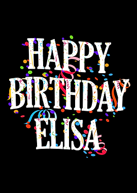 Happy Birthday Elisa